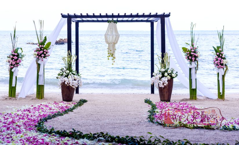 Beach or Nautical wedding theme