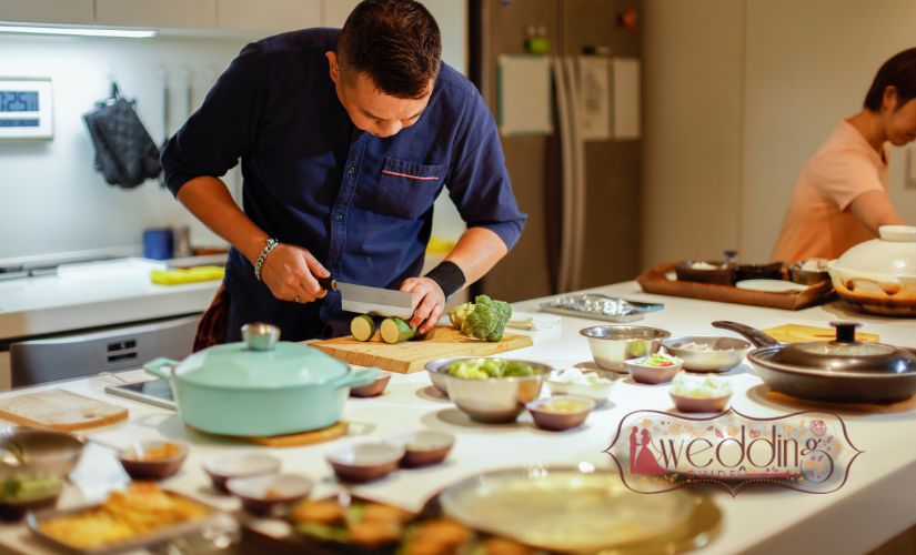 Live Cooking Stalls at the weddings