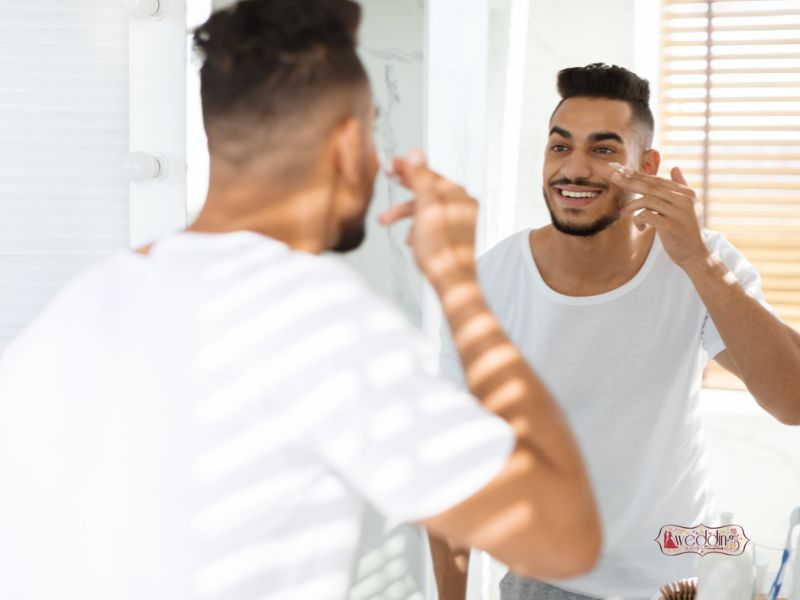 pre-wedding skin care tips for grooms