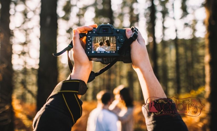 pre-wedding photoshoot ideas near forests